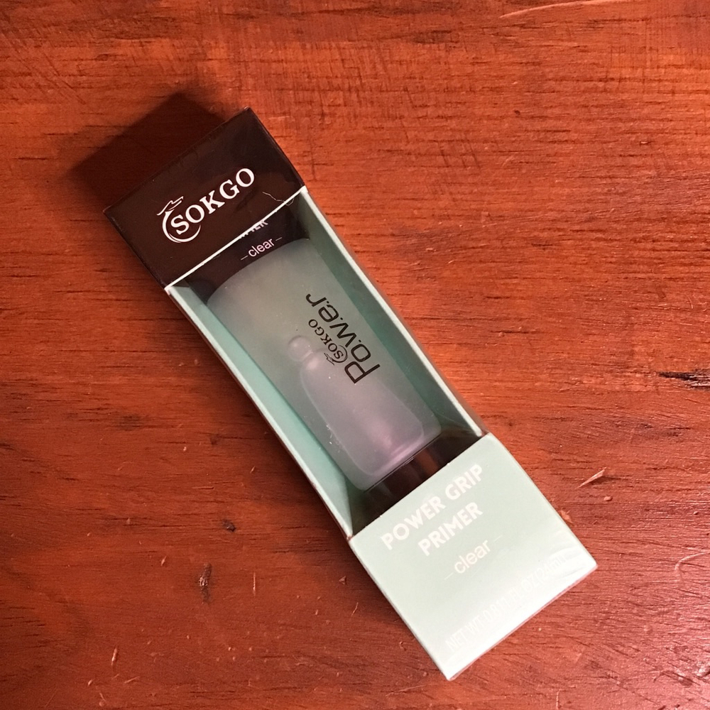 NEW SOKGO Power Grip Primer Clear Makeup Sealed